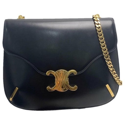 Triomphe leather handbag
