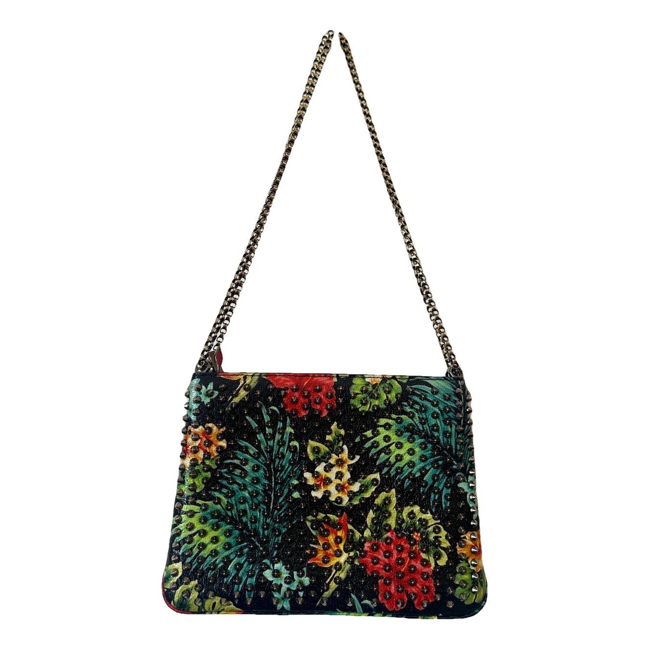 Triloubi leather handbag