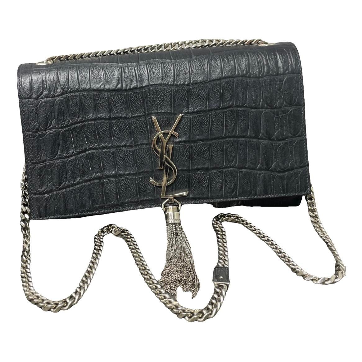 Pompom Kate leather handbag