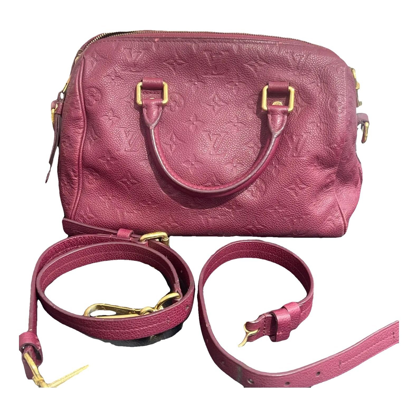 Speedy Bandoulière leather crossbody bag