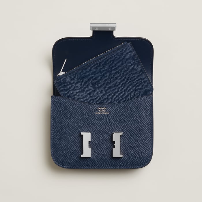 Navy Constance Slim Wallet