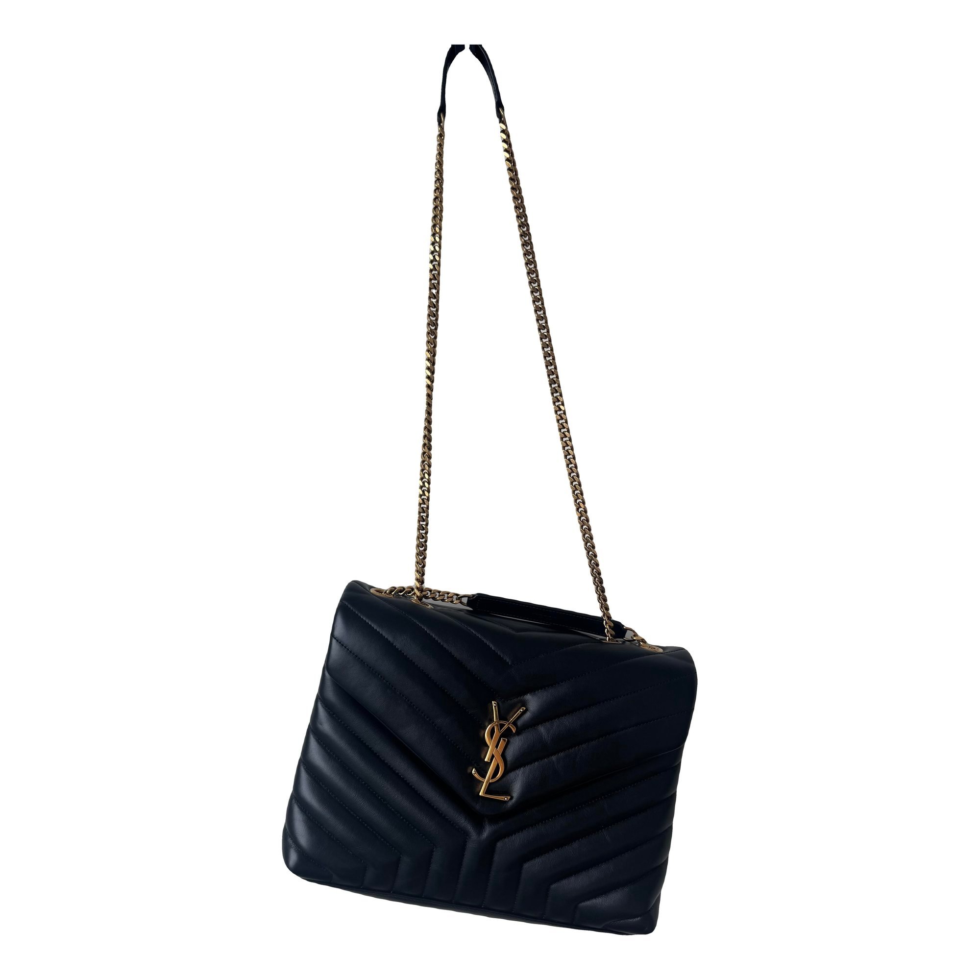Loulou leather handbag