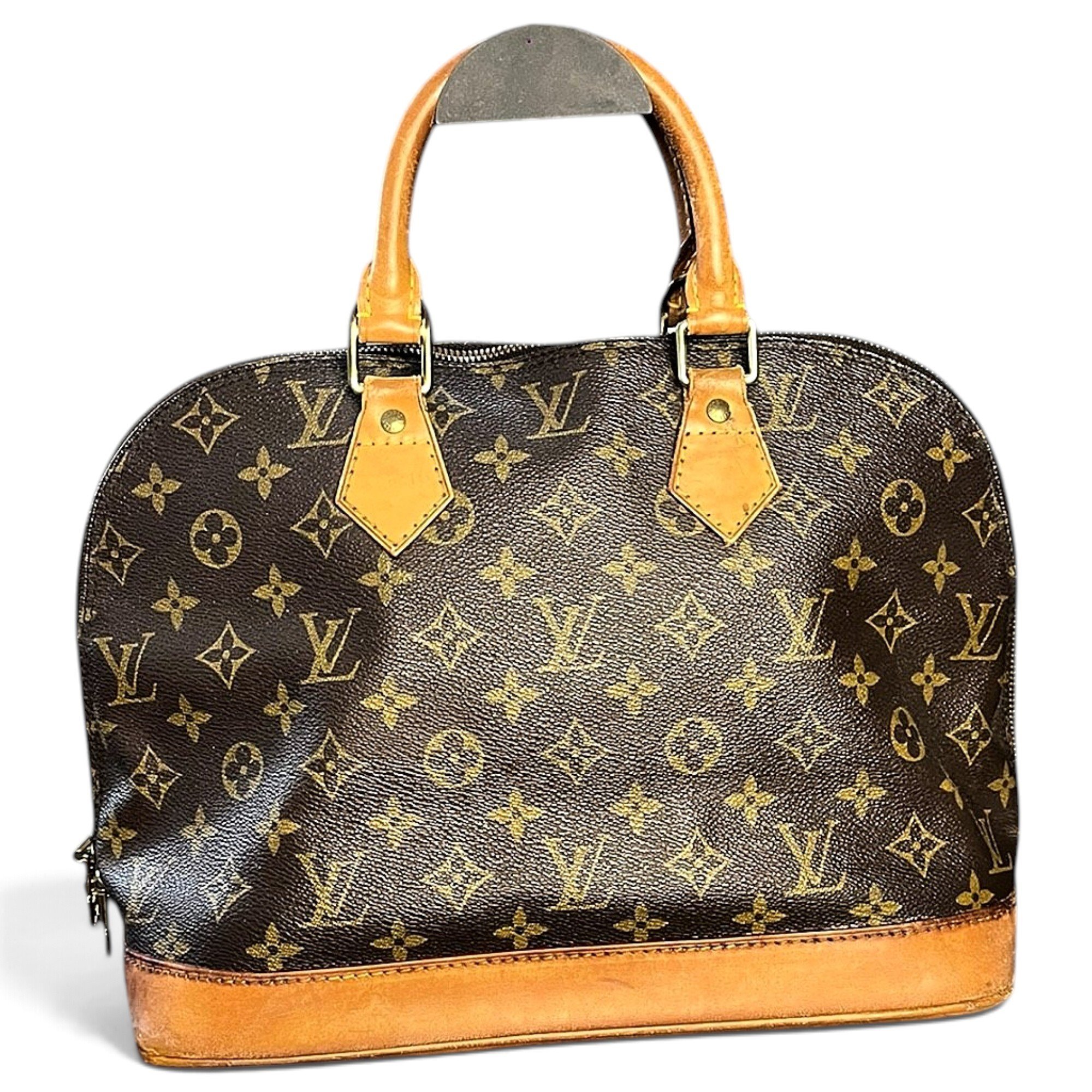 Alma leather handbag
