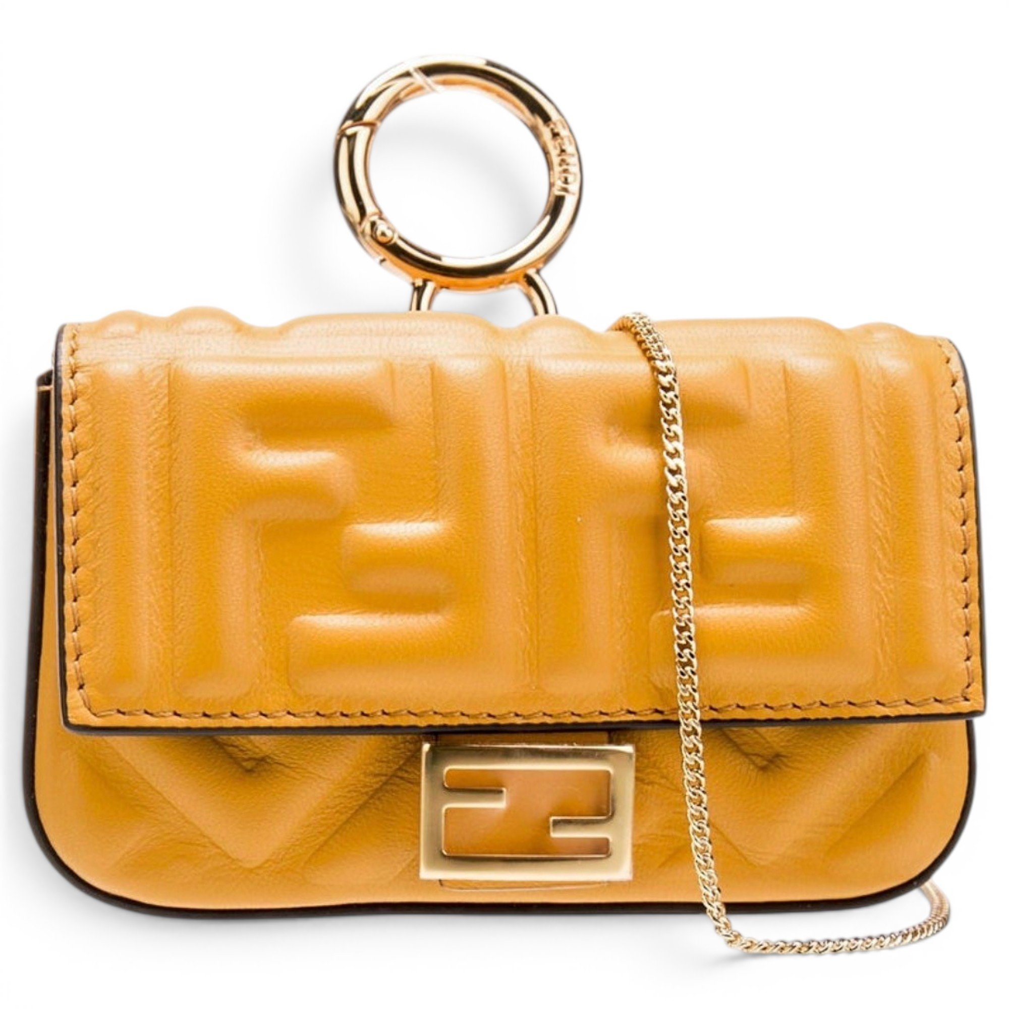 Baguette leather handbag