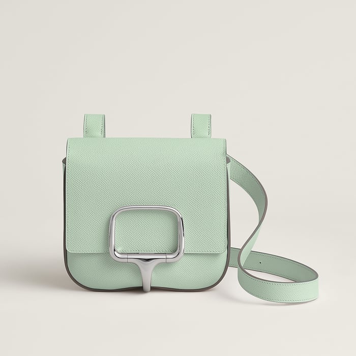Vert d'Eau Hermès Della Cavalleria Mini Bag II
