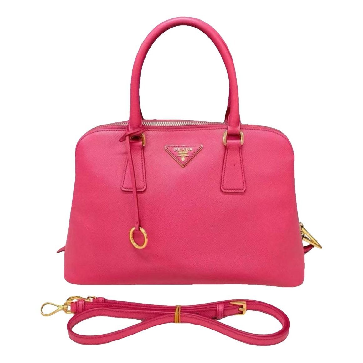 Prada Promenade leather tote