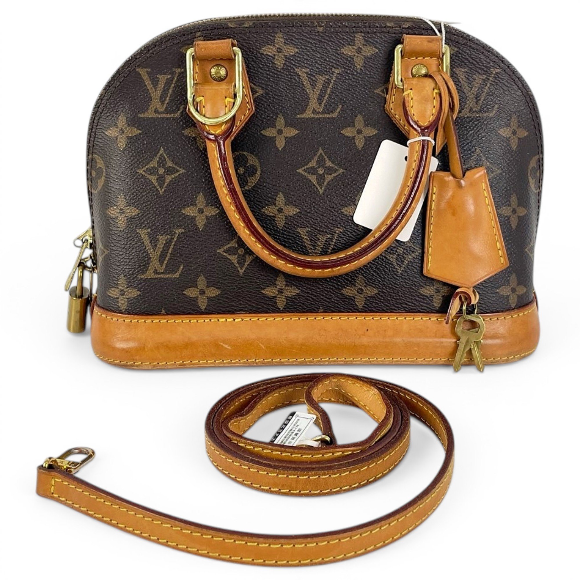 Alma BB leather handbag