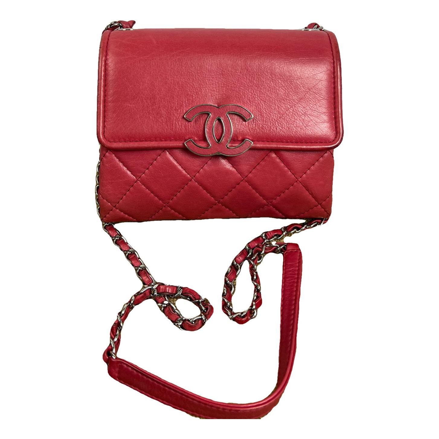 Leather crossbody bag