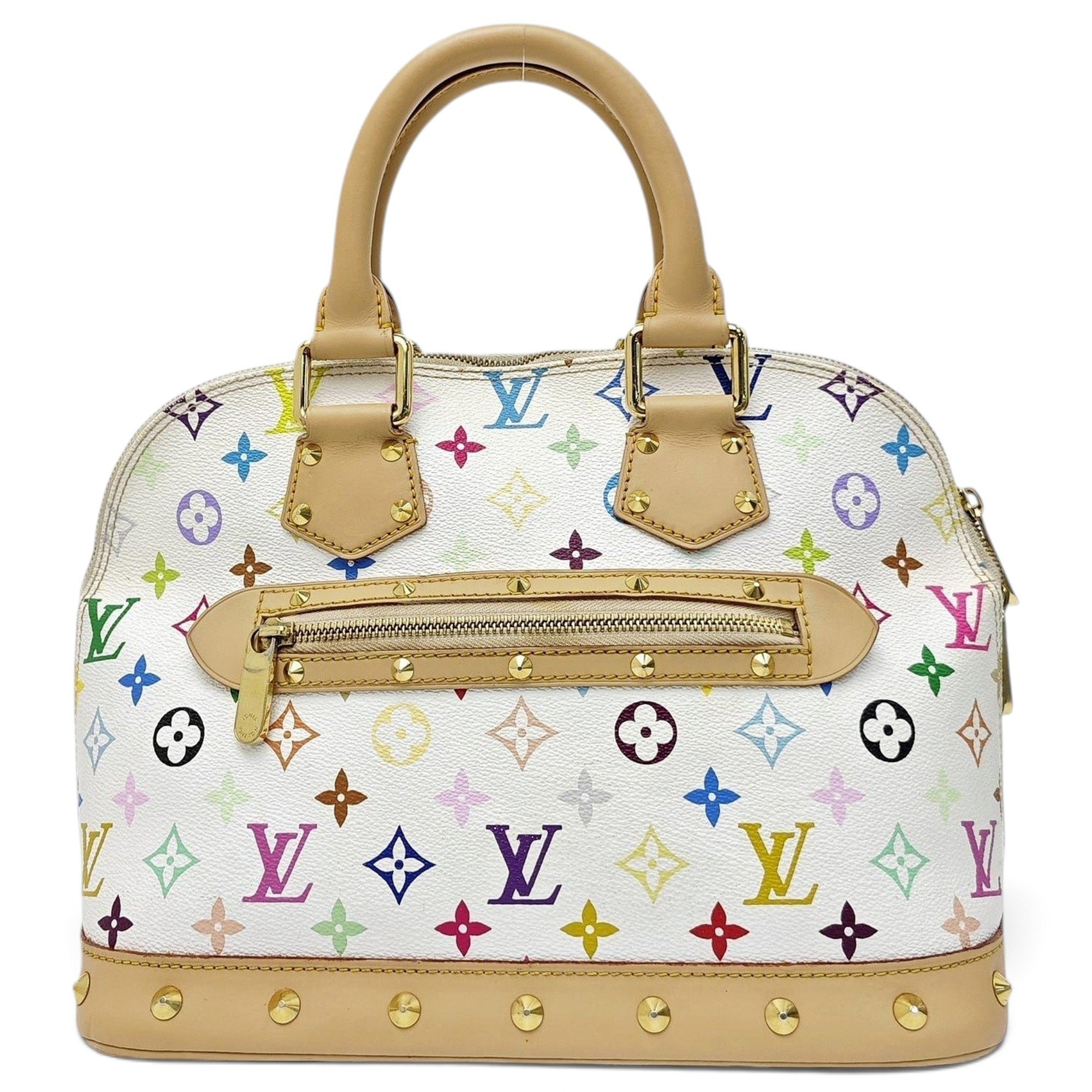 Alma leather handbag
