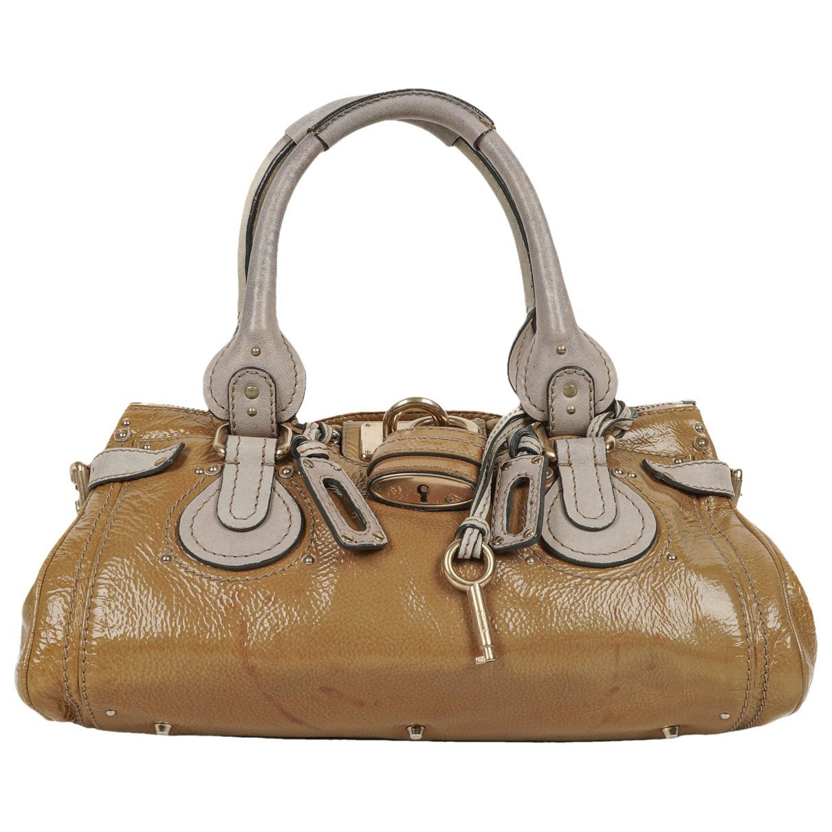 Paddington patent leather handbag