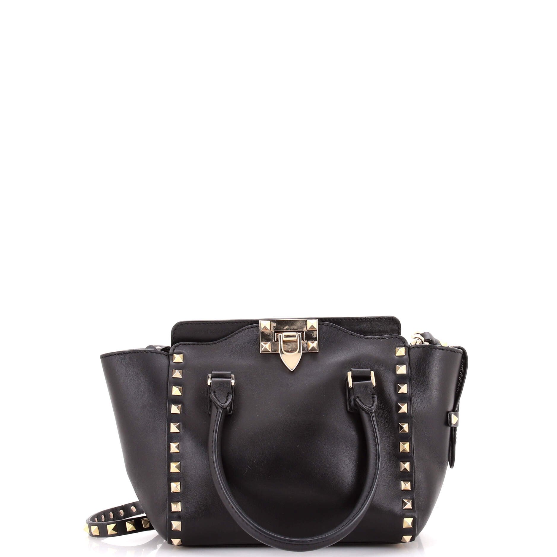 Valentino Garavani Rockstud Tote Rigid Leather Mini