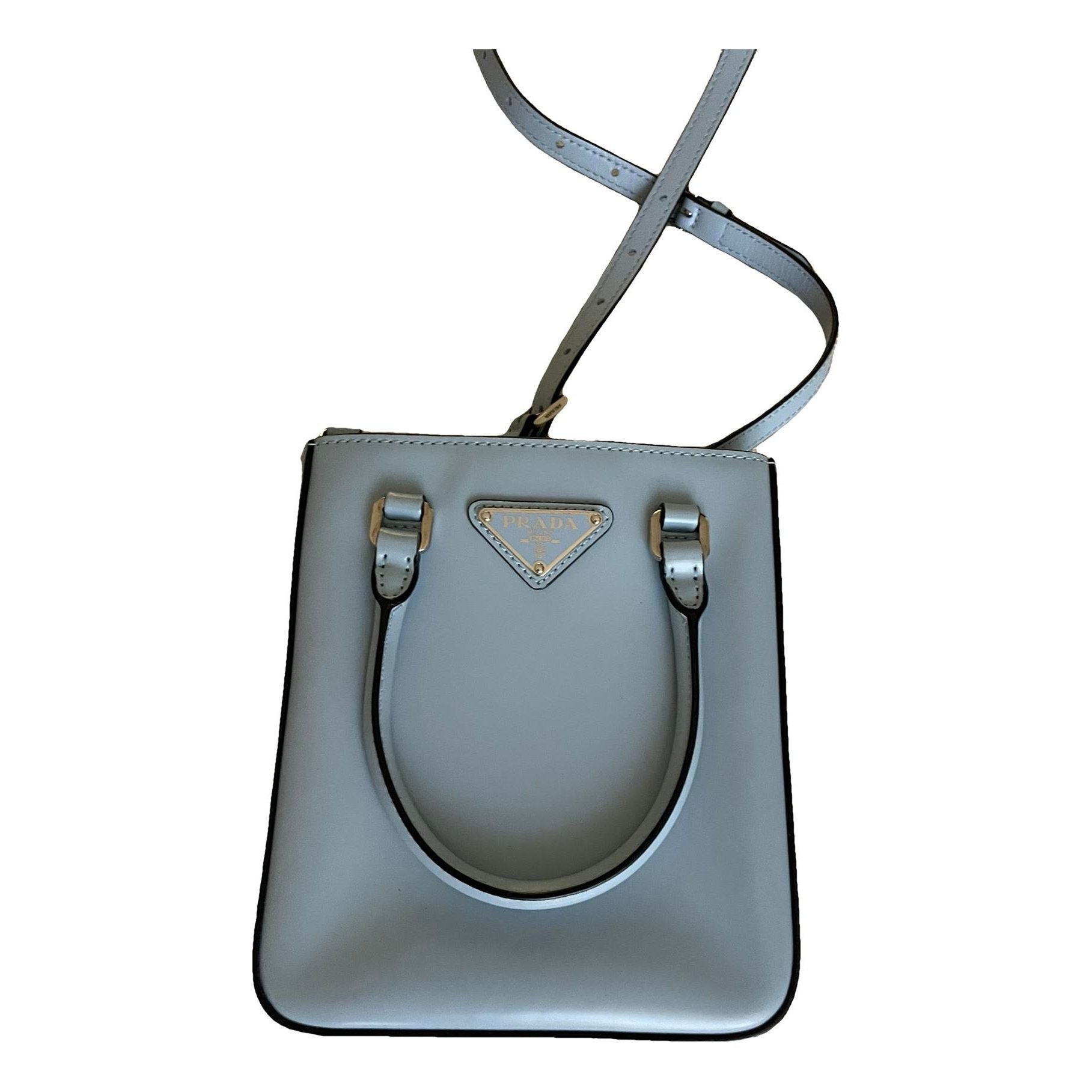 Panier leather handbag