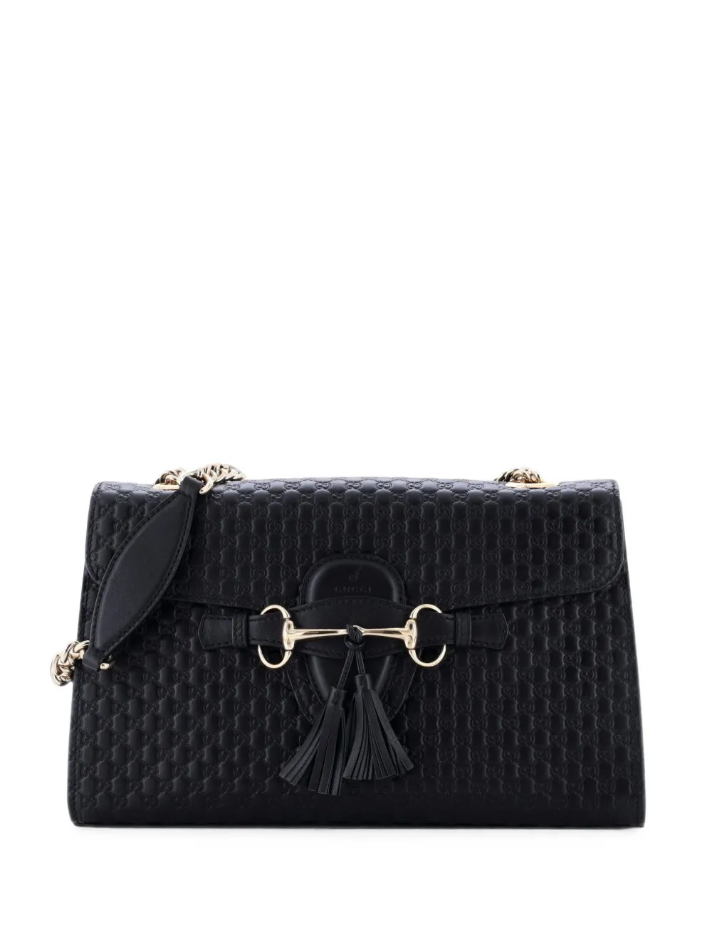 Emily Chain Flap Bag Microguccissima Leather Medium shoulder bag