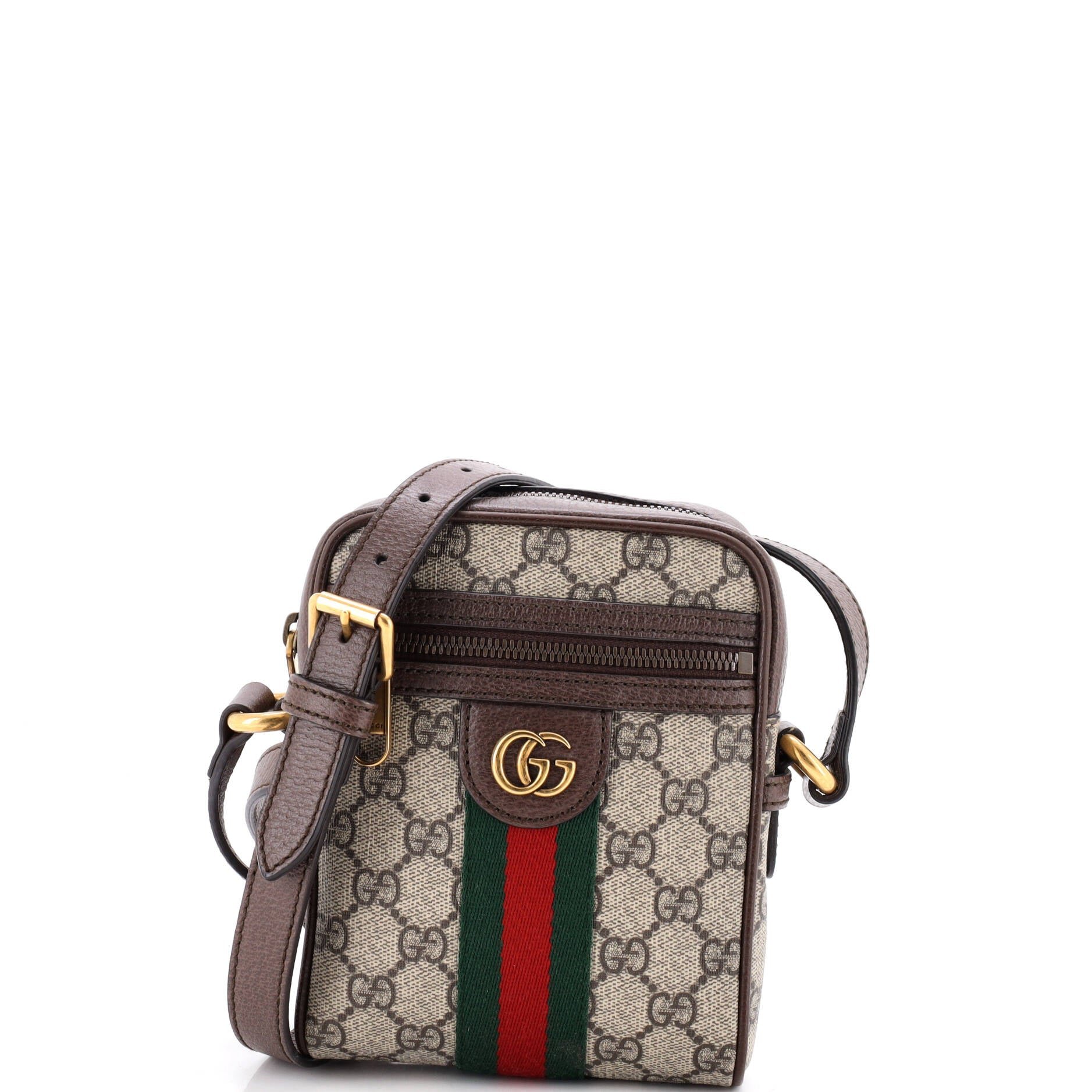 Ophidia Messenger Bag GG Coated Canvas Mini