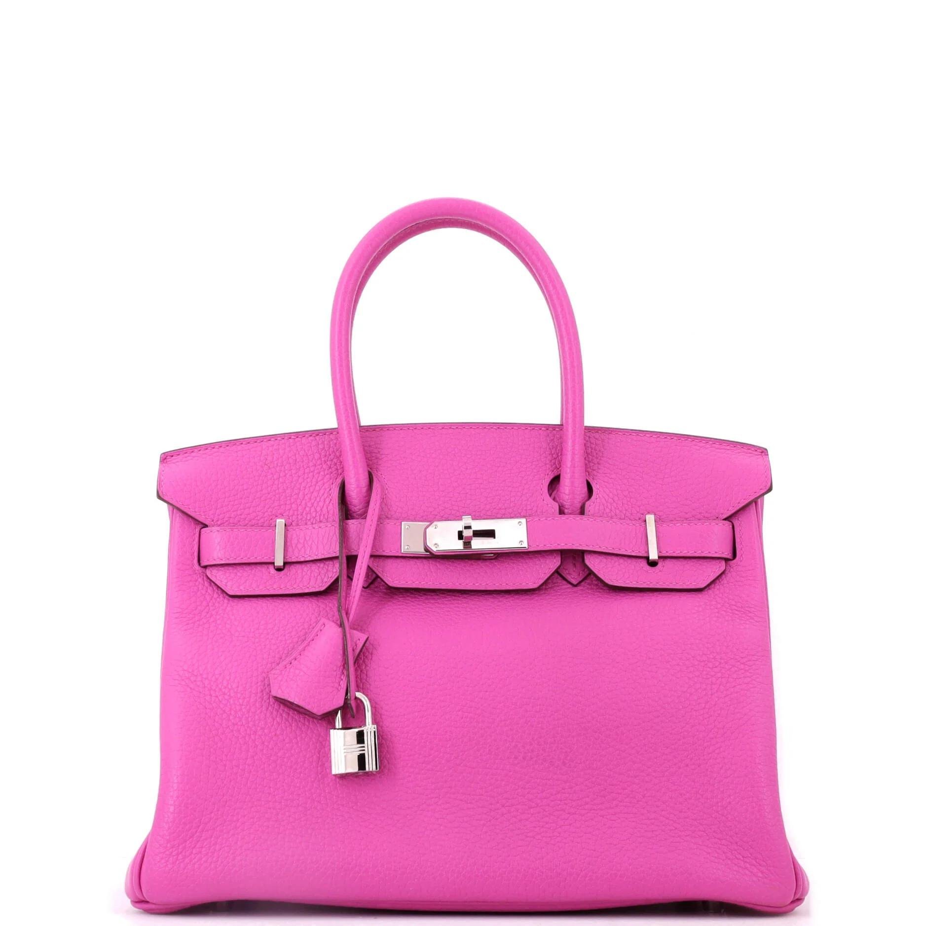 Birkin 30 leather handbag