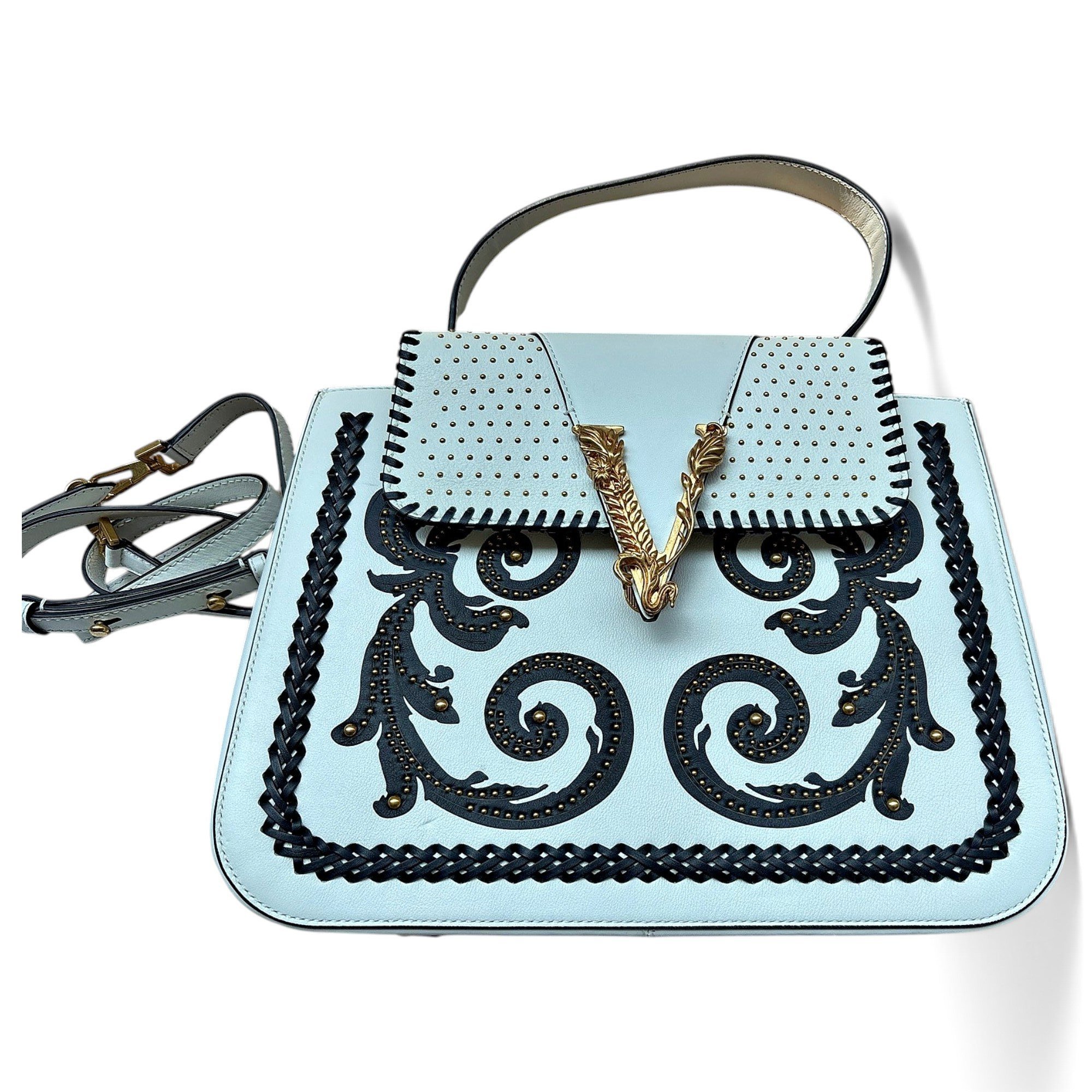 Virtus leather handbag