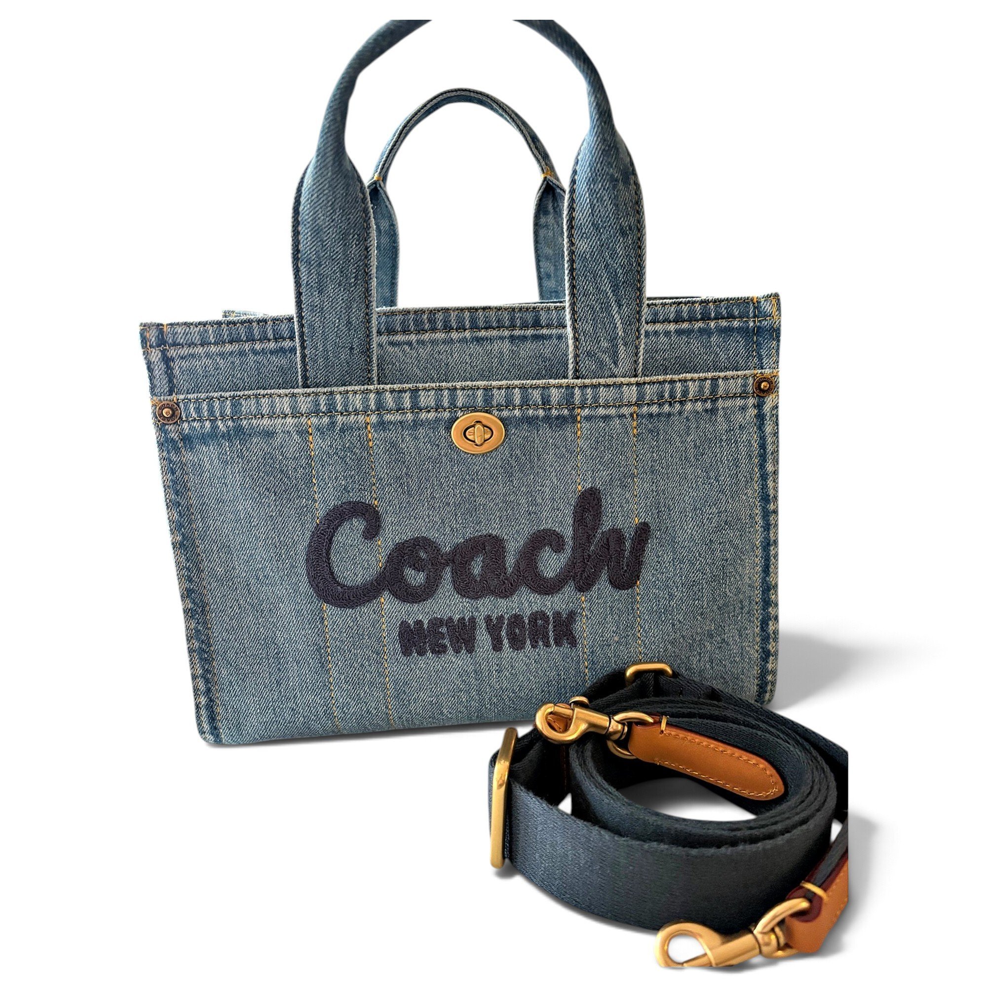 Coach Crossgrain Gathered Kitt Carry All handbag