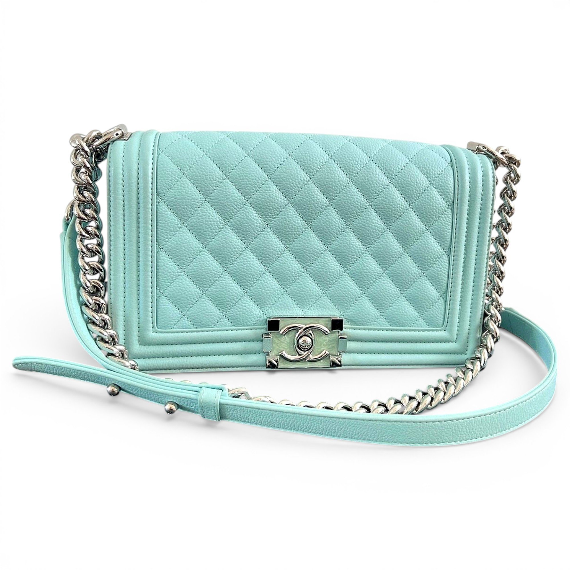Boy leather crossbody bag