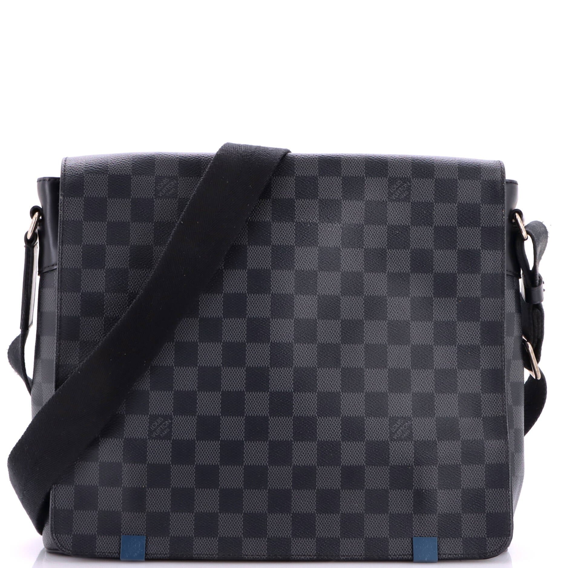 District NM Messenger Bag Damier Graphite MM