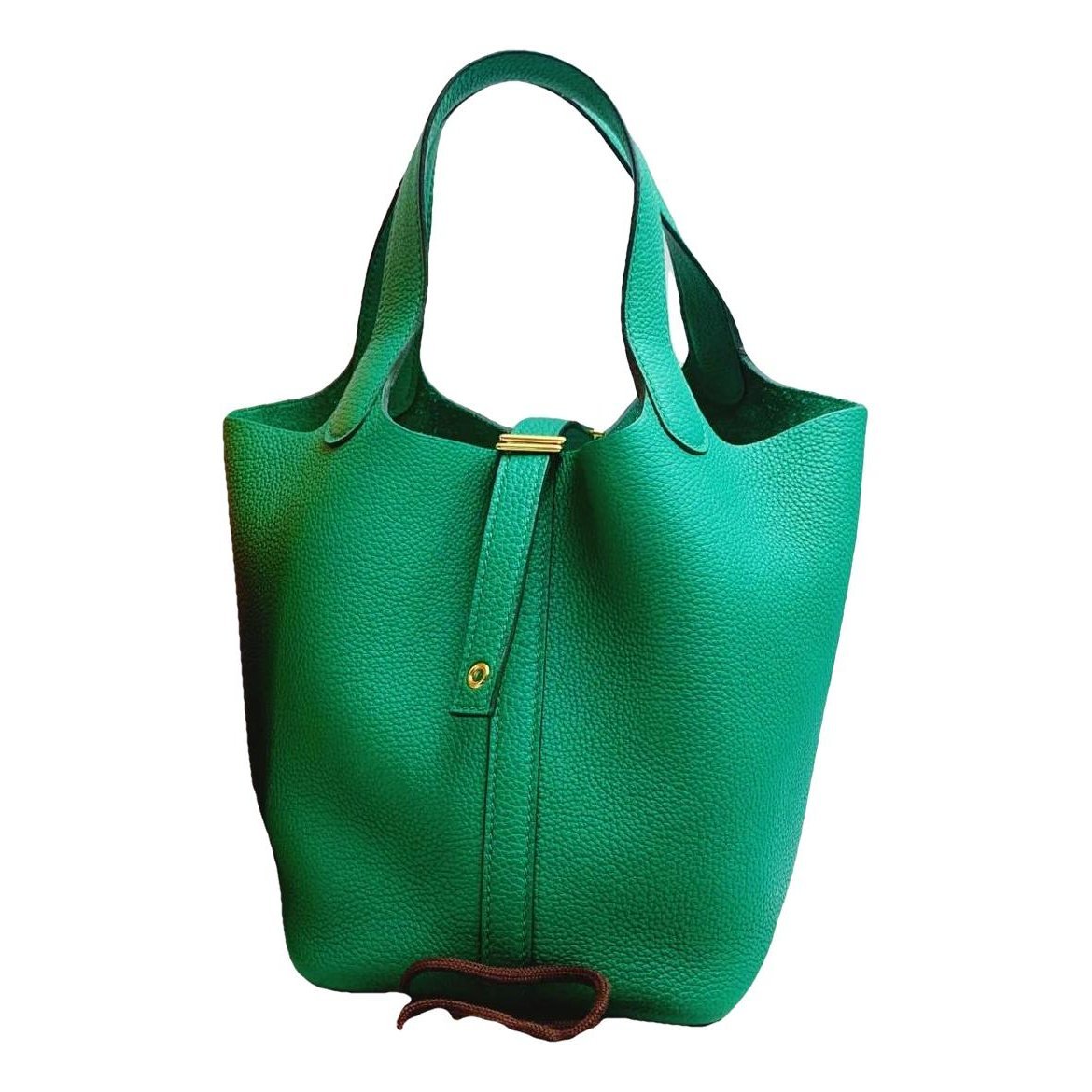 Picotin leather handbag