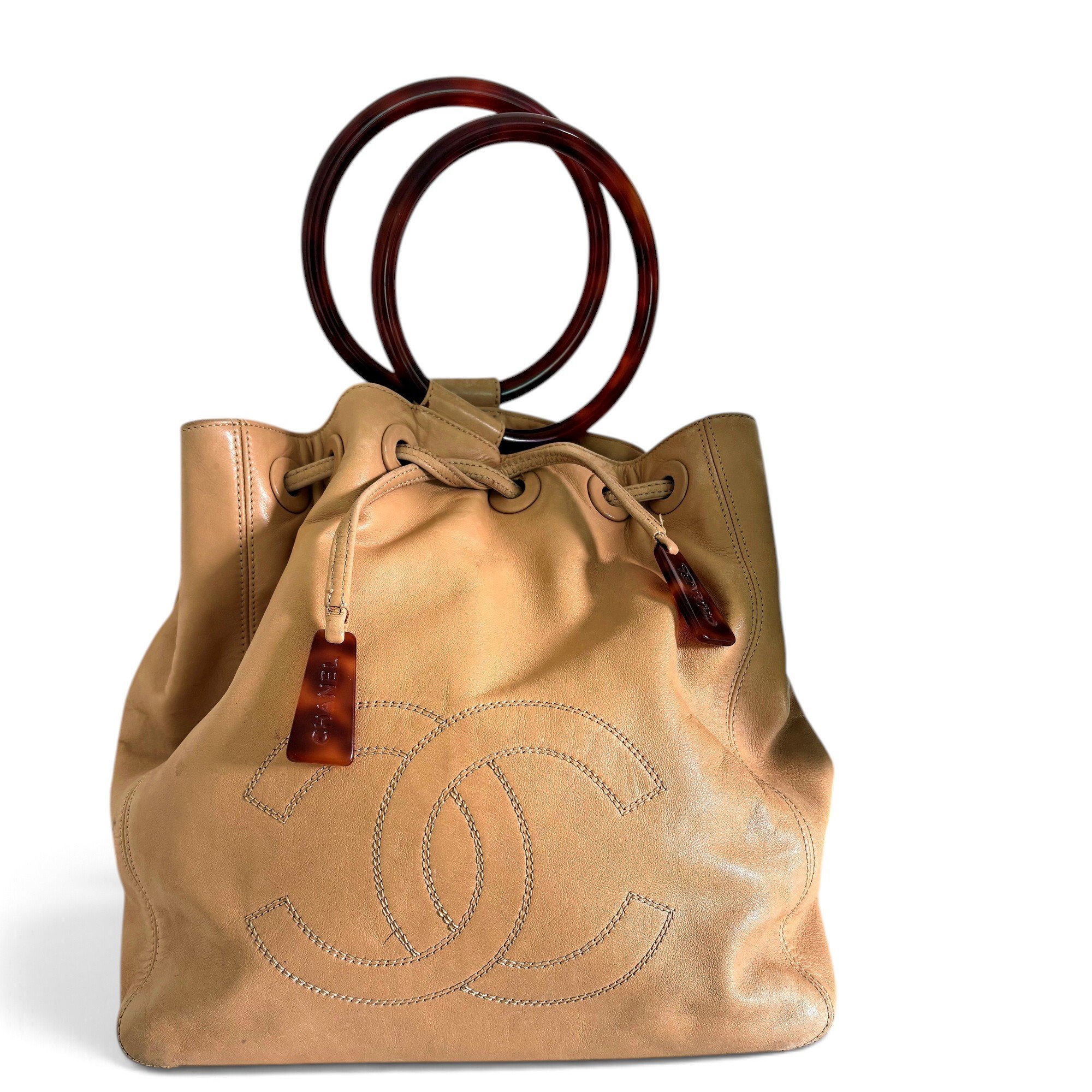 Leather handbag