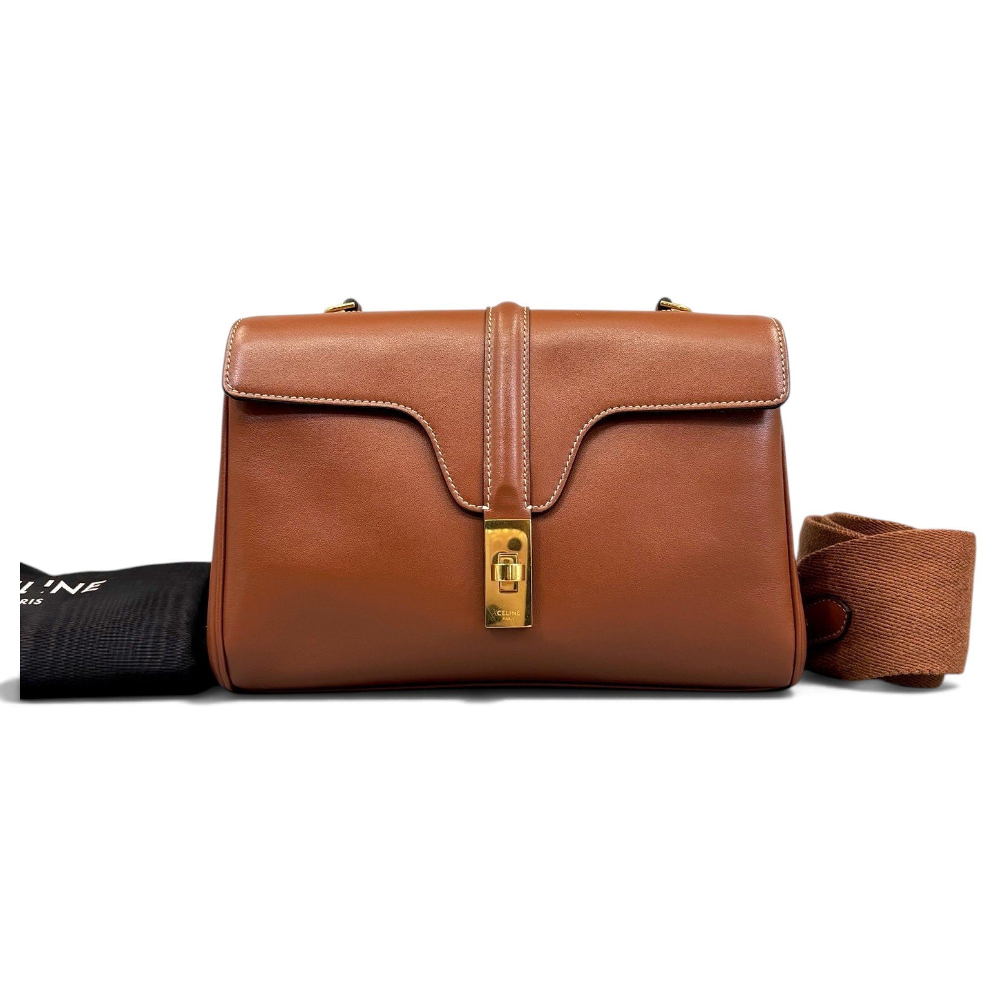 Celine Sac 16 leather handbag