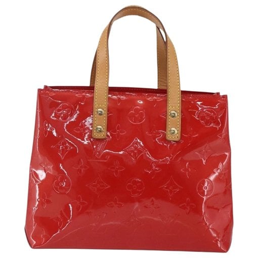 Reade patent leather handbag