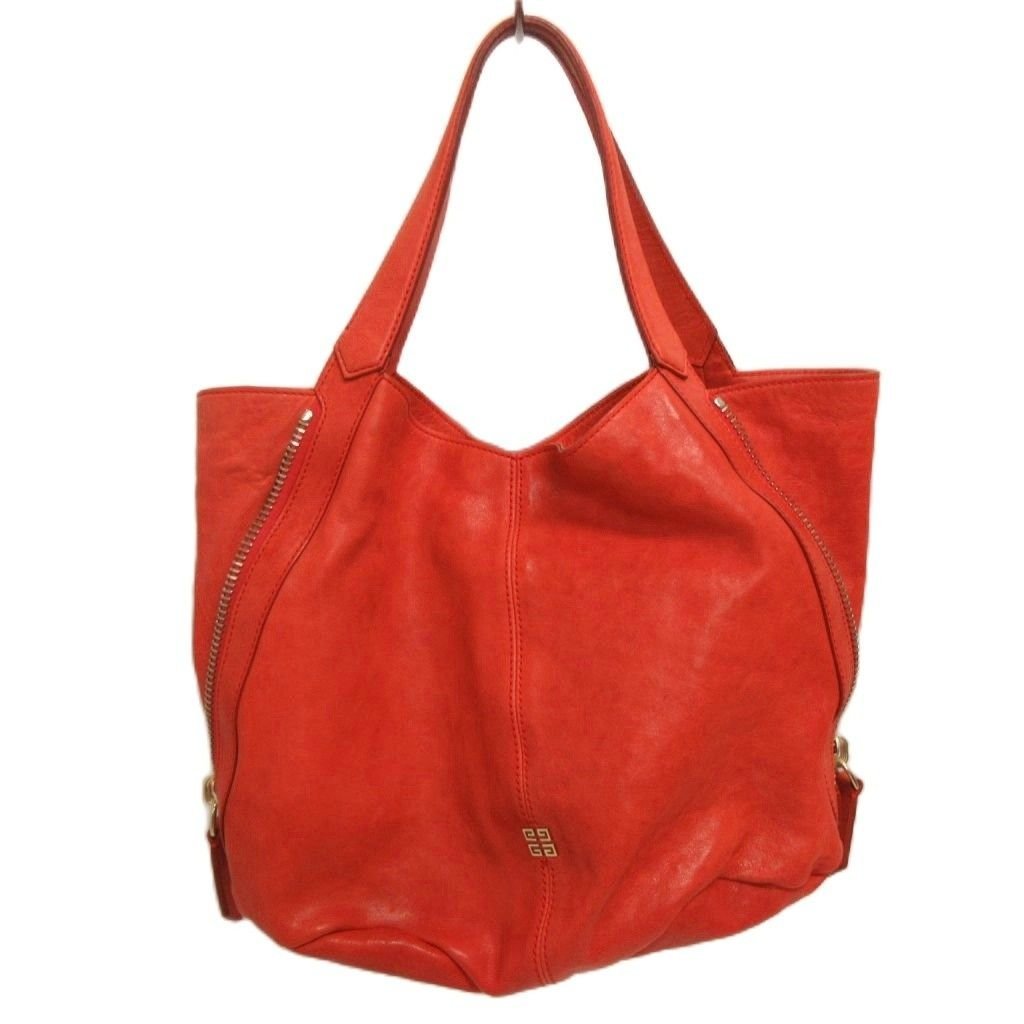 Leather tote