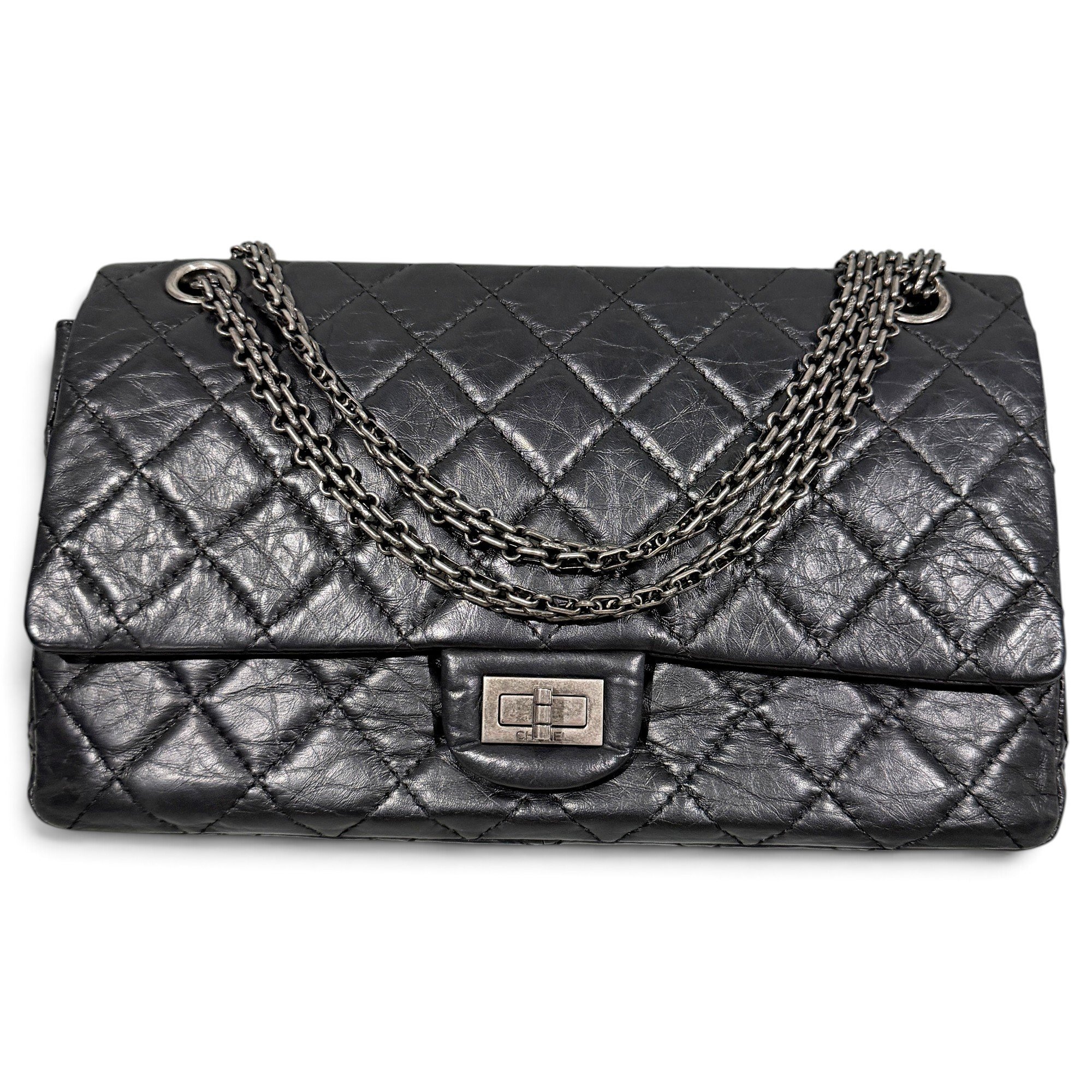 2.55 leather handbag
