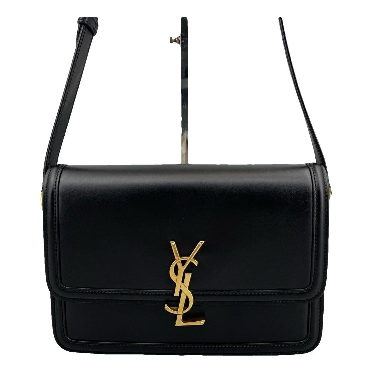 Solférino leather handbag