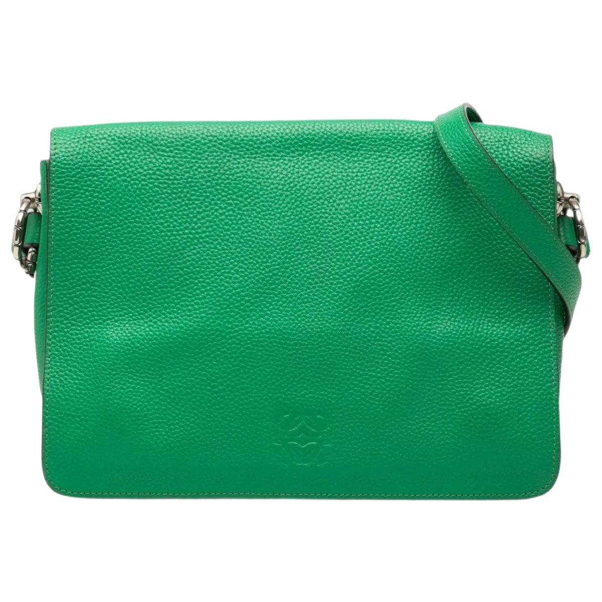 Anagram leather crossbody bag