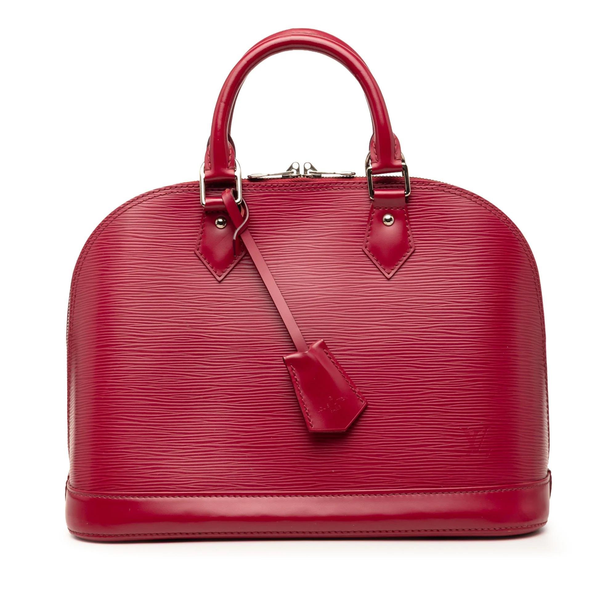Alma leather handbag