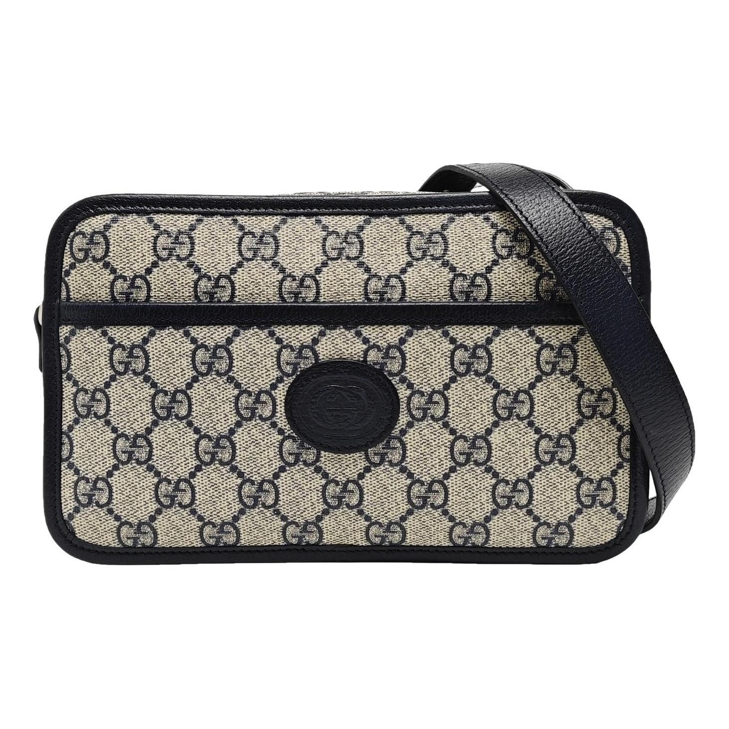 Ophidia GG Supreme leather handbag