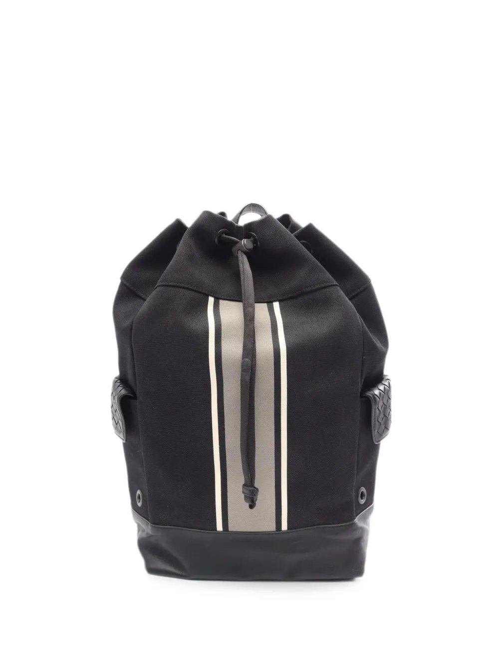 2000s Intrecciato striped backpack