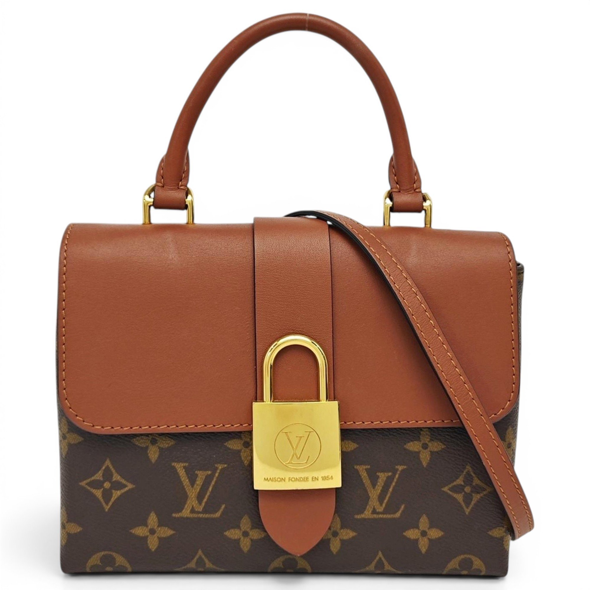 Locky BB leather handbag