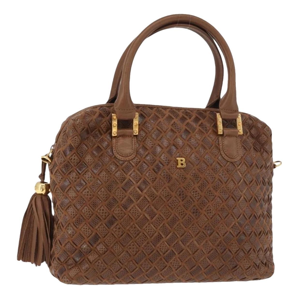 Leather handbag