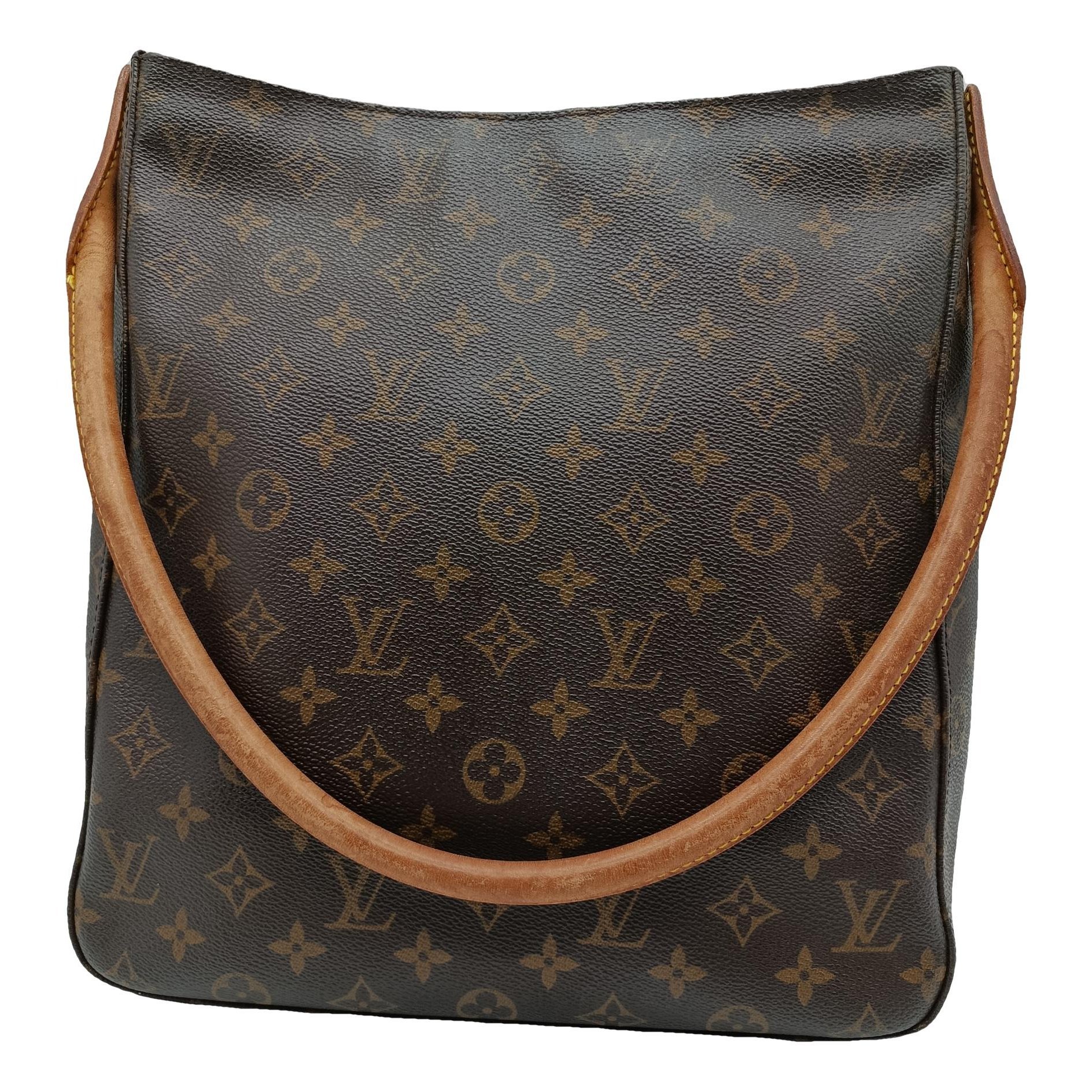 Looping cloth handbag