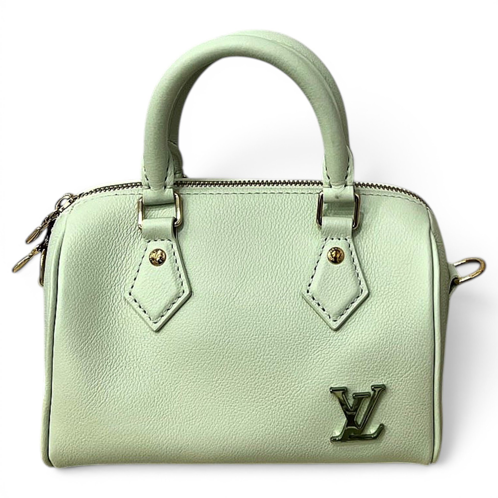 Nano Speedy / Mini HL leather handbag