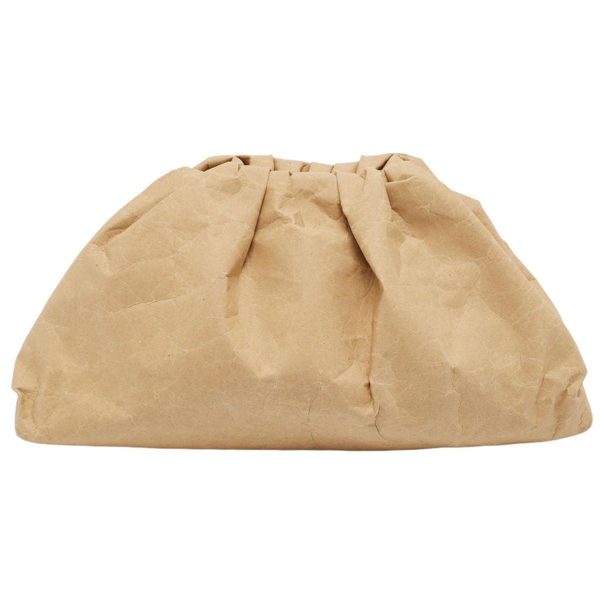 Pouch leather clutch bag