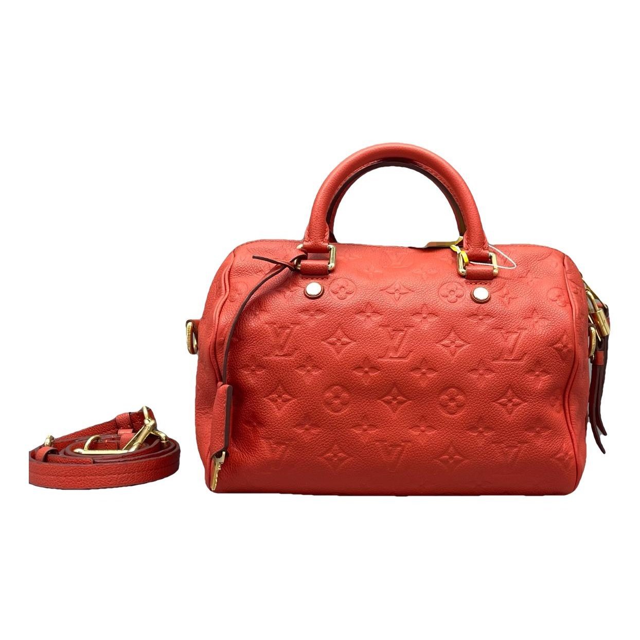 Speedy leather handbag
