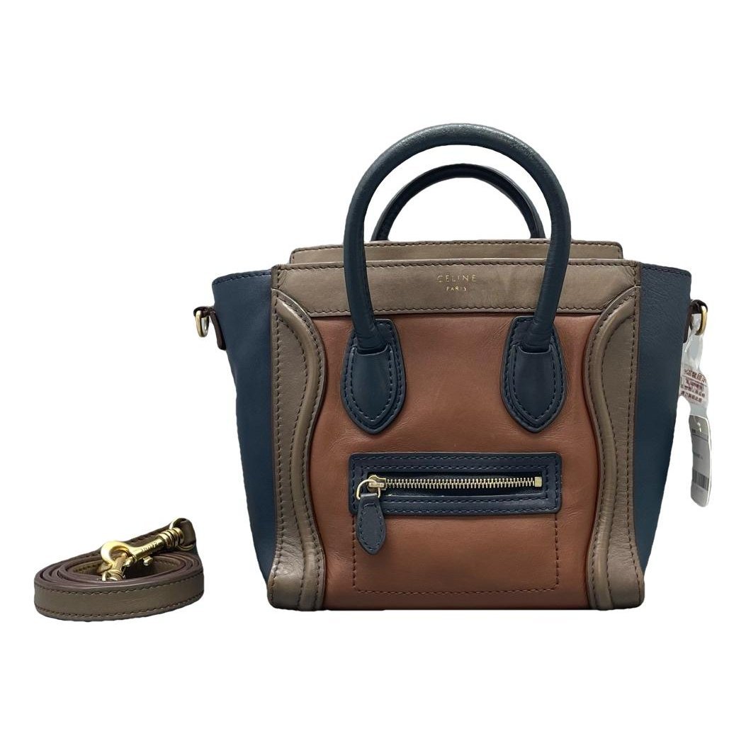 Nano Luggage leather handbag