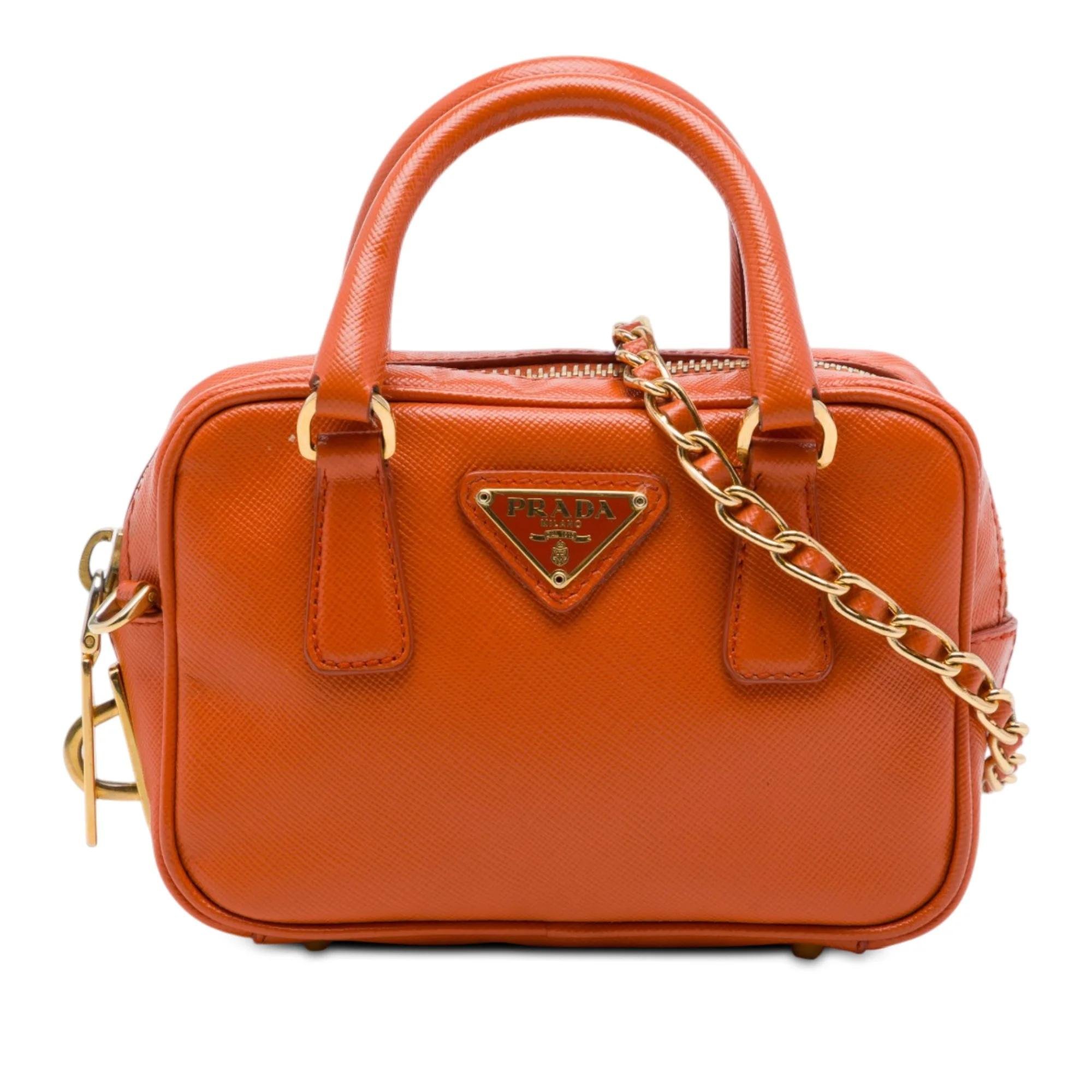 Leather handbag