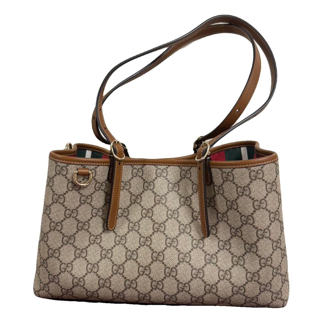 Leather tote