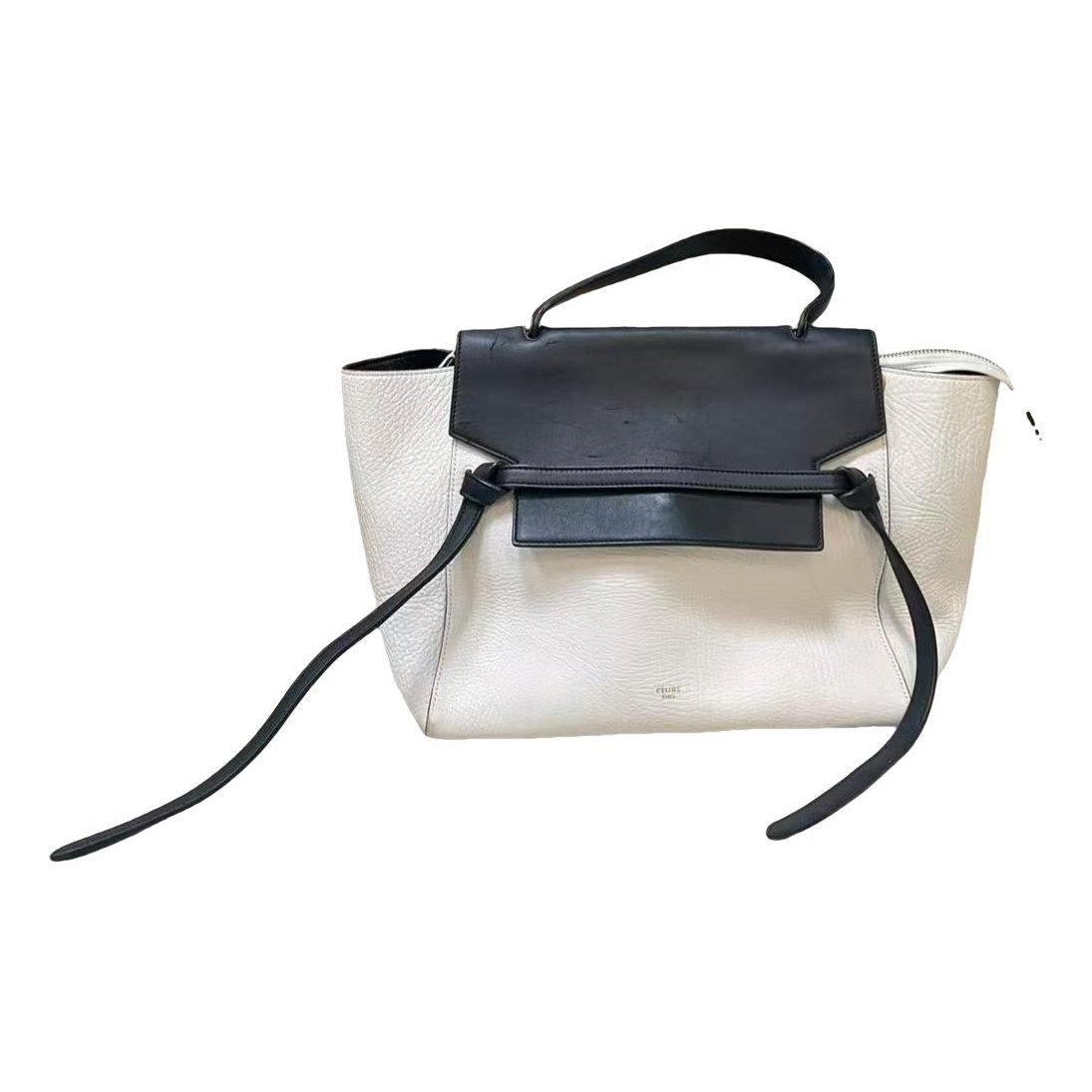 Belt leather handbag
