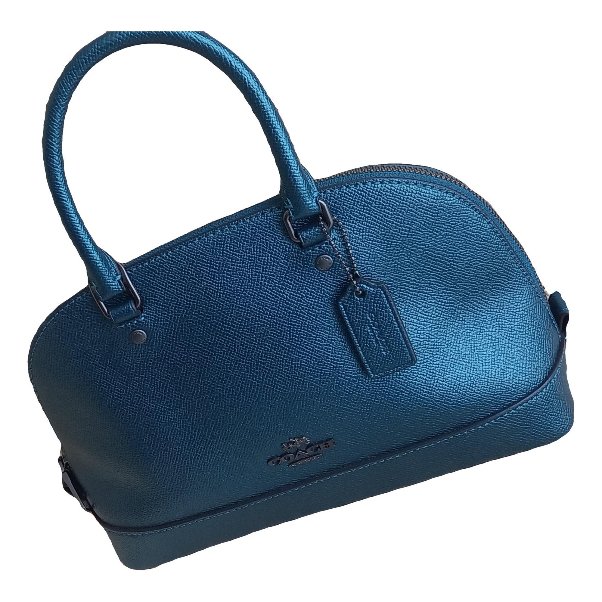 Cartable mini sierra leather crossbody bag