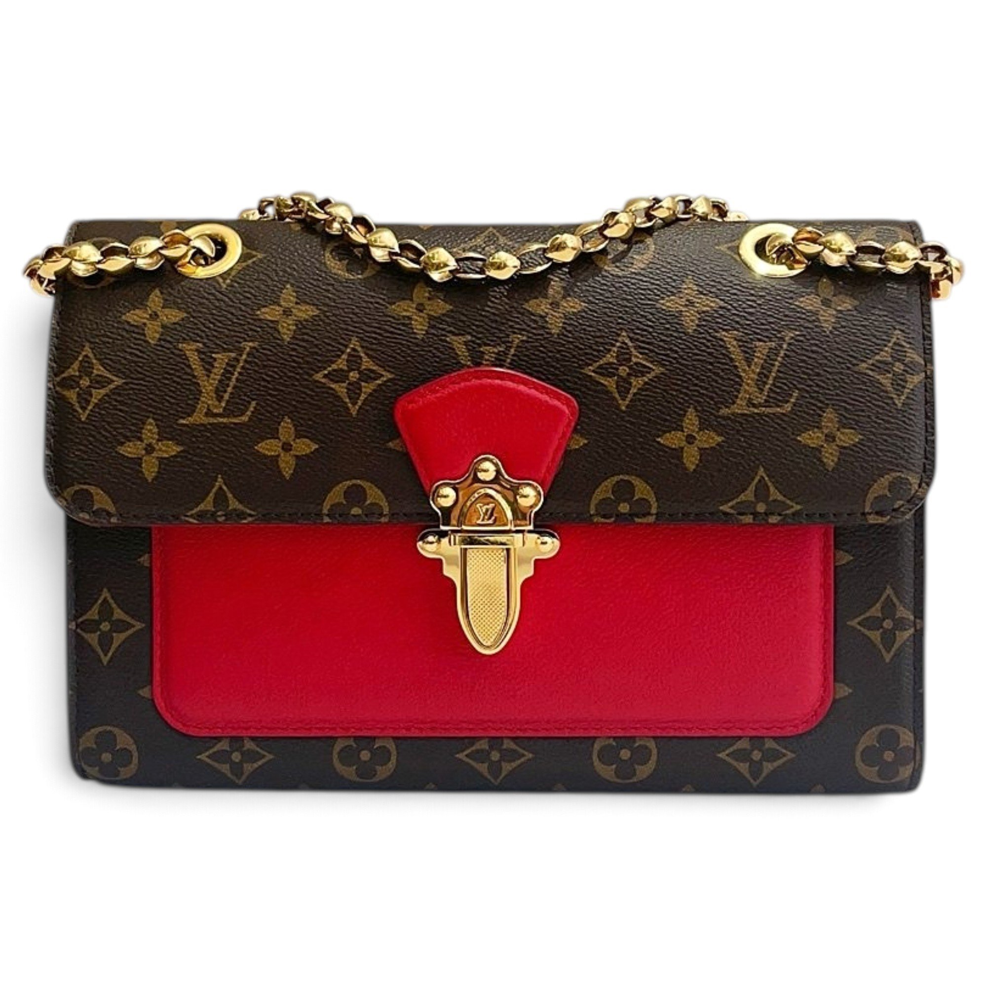 Victoire leather crossbody bag