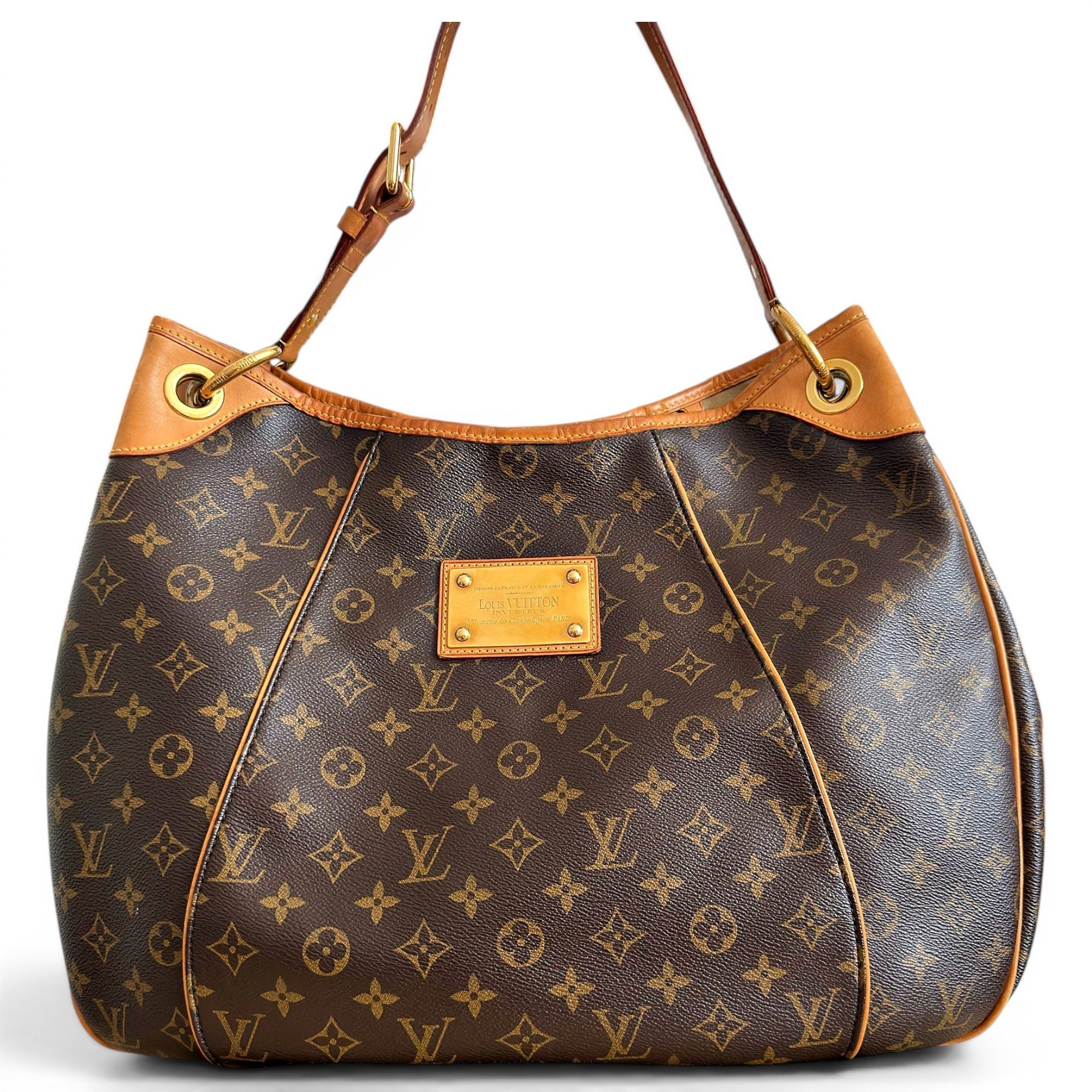 Galliera leather handbag