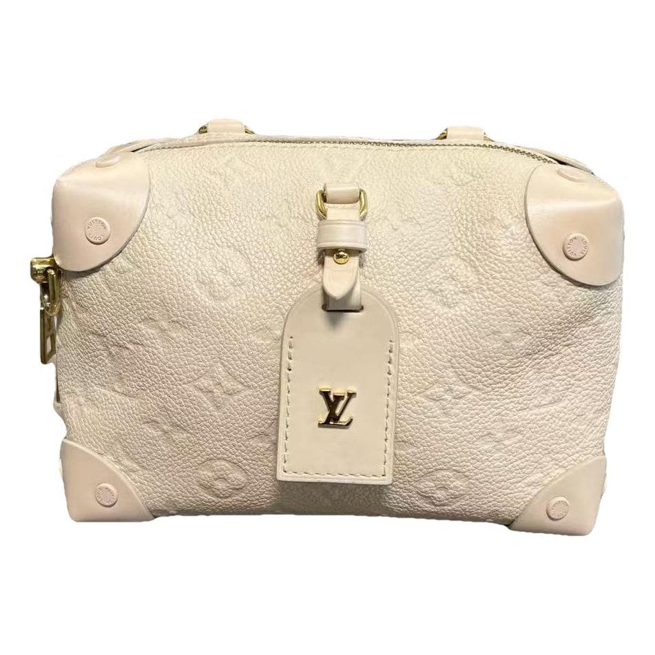 Petite Malle Souple leather handbag