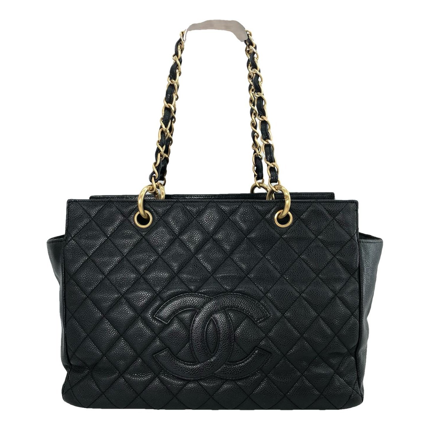 Grand shopping leather tote
