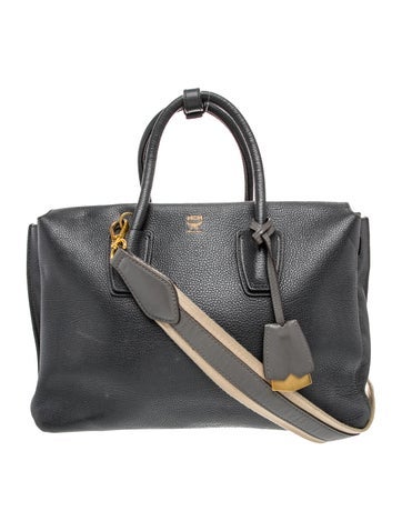Leather Top Handle Bag